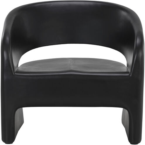 Cura Black Outdoor Lounge Chair